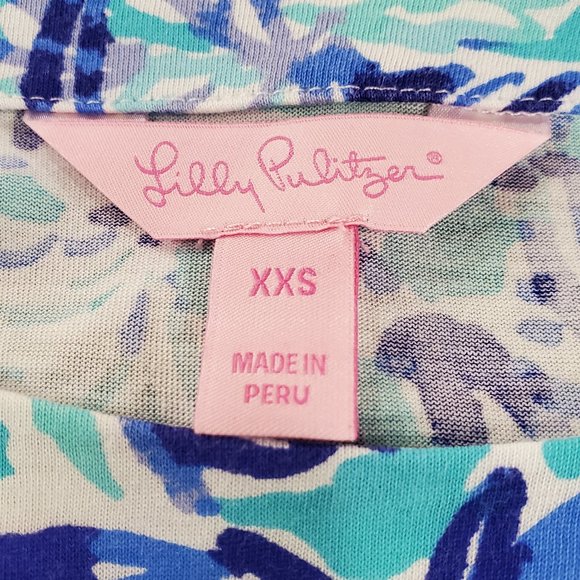 LILLY PULITZER Lula Top Size XXS - Picture 6 of 8